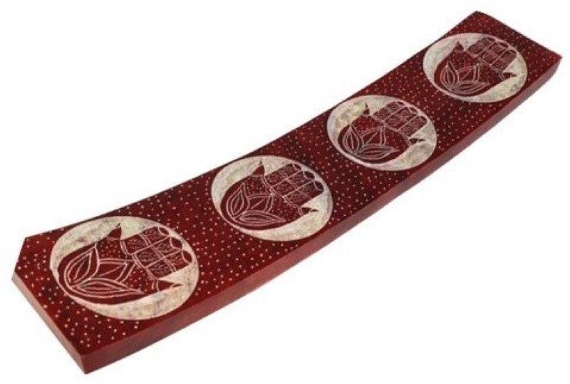 Incense Burner - Soapstone Hamsa (Set of 3) Carousel 1