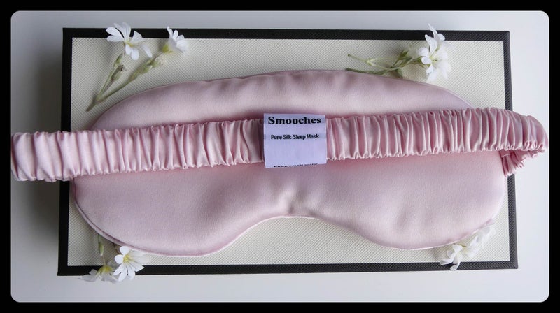 MULBERRY silk Sleep Mask PINK Carousel 2