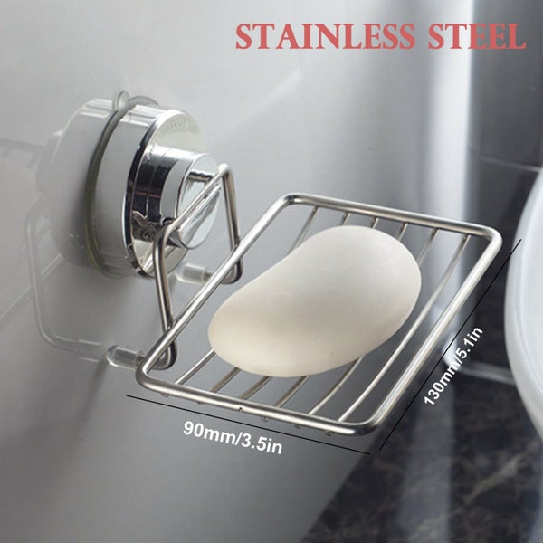 Kitchen Bathroom Shower Soap Dish Storage Tray Carousel 1