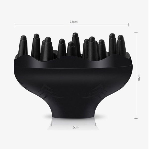 Professional Hair Diffuser Adaptable for Blow Dryers for Curly or Wavy Hair Carousel 7