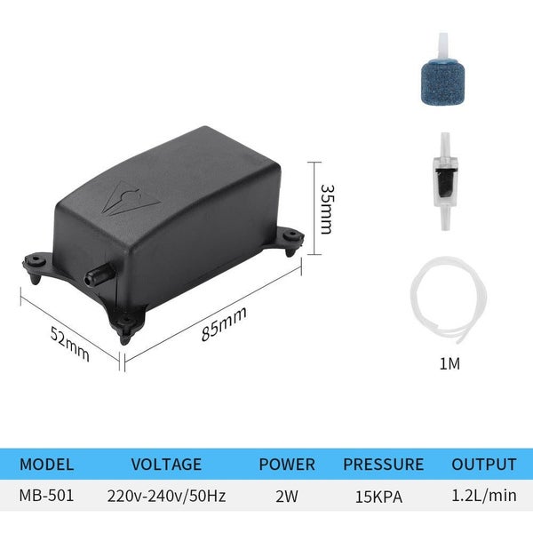 Fish Tank Oxygenation Pump SmallPump Aquarium Carousel 2