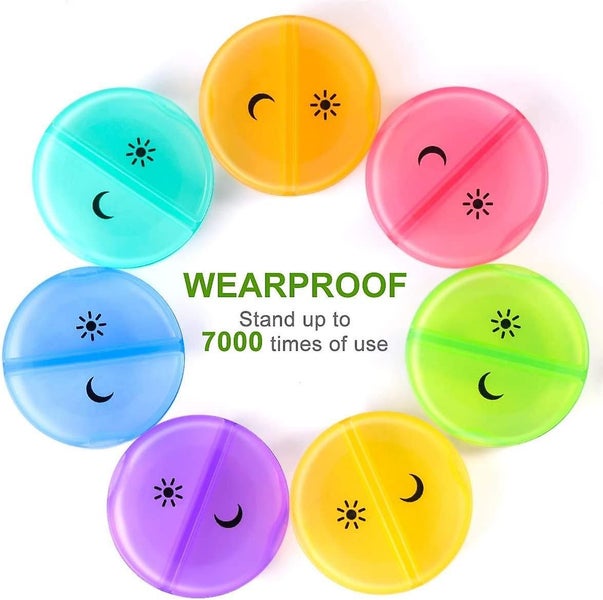 Weekly Pill Box Case With Moisture-proof Desi Carousel 2