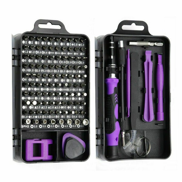 115pcs Screwdriver Set Computer Watch Phone Repair Tool Kit 3646503 Carousel 1