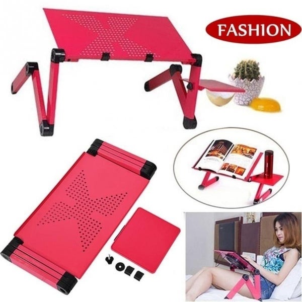 Adjustable Laptop Desk Bed Tray Stand 2001903 Carousel 1