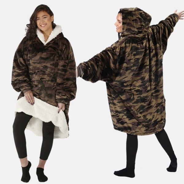 Blanket Hoodie Sweatshirt D0734GN0 Carousel 1