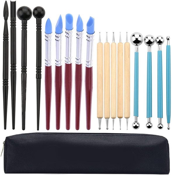 Sculpting Polymer Clay Modeling Tool Kits I1400MZ0 Carousel 1