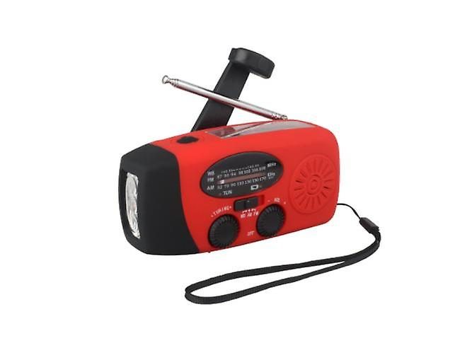 Emergency hand crank generator Am/fm/wb radio flashlight charger Carousel 1