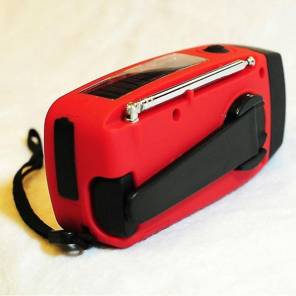 Emergency hand crank generator Am/fm/wb radio flashlight charger Carousel 4