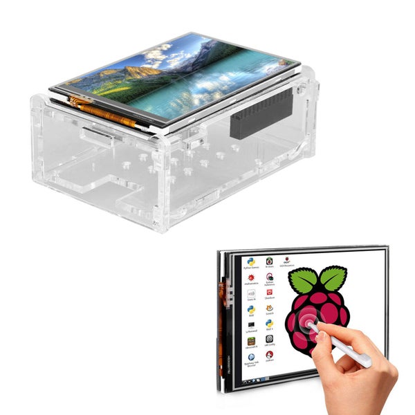 3.5" LCD Touch Screen Module for Raspberry Pi 4 Carousel 1