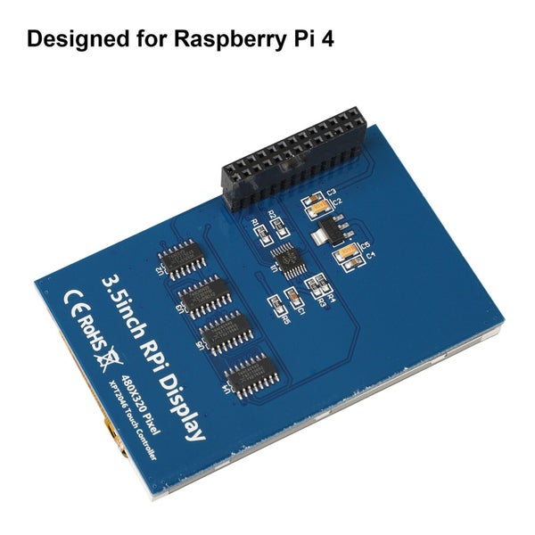 3.5" LCD Touch Screen Module for Raspberry Pi 4 Carousel 2