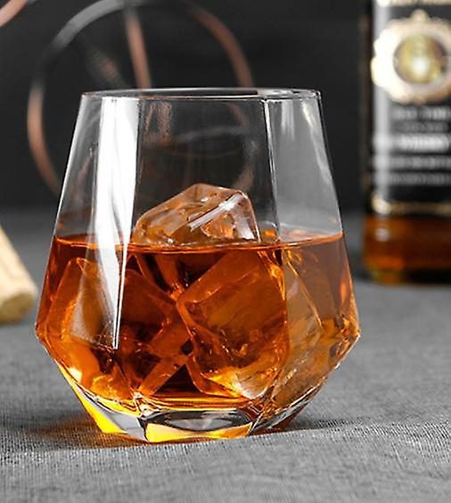 Crystal Glass Whiskey Vintage Glass with Thick Bottom63617770802819111