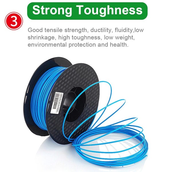 3D Printer Filament PLA BLACK Carousel 2