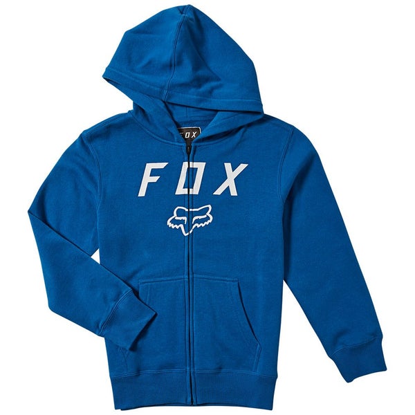 BRAND NEW FOX YOUTH LEGACY MOTH ZIP FLEECE [ROYAL BLUE] Carousel 1