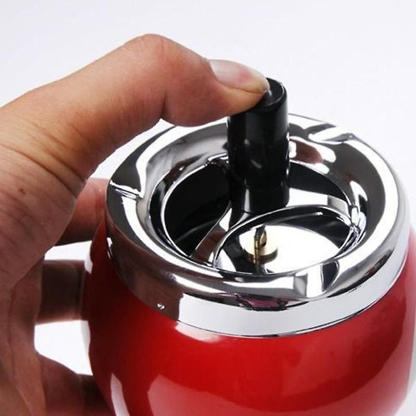 Creative push down cigarette billiard ashtray metal smoking ashtray Carousel 3