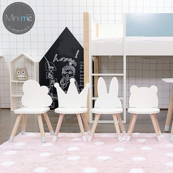 Wooden Kids Chair 4 types to choose Carousel 1