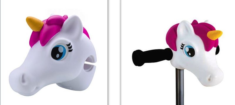 Unicorn Scooter Head Decoration--white Carousel 2