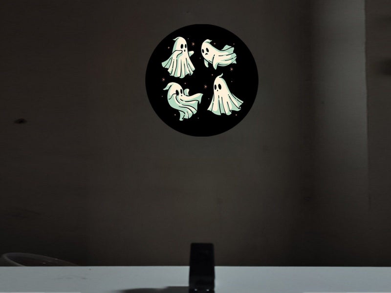 Halloween Projection Lamp Projector Background Atmosphere LED Light Carousel 2