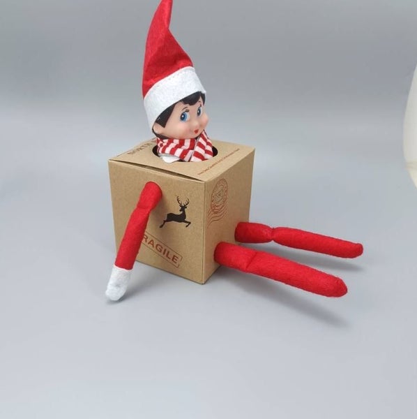 Christmas Elf on a Shelf Postage Box. Carousel 1