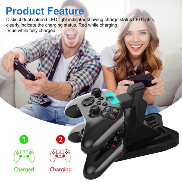 Xbox Series S/X Controller Charging Dock Station Charger Stand Carousel 2