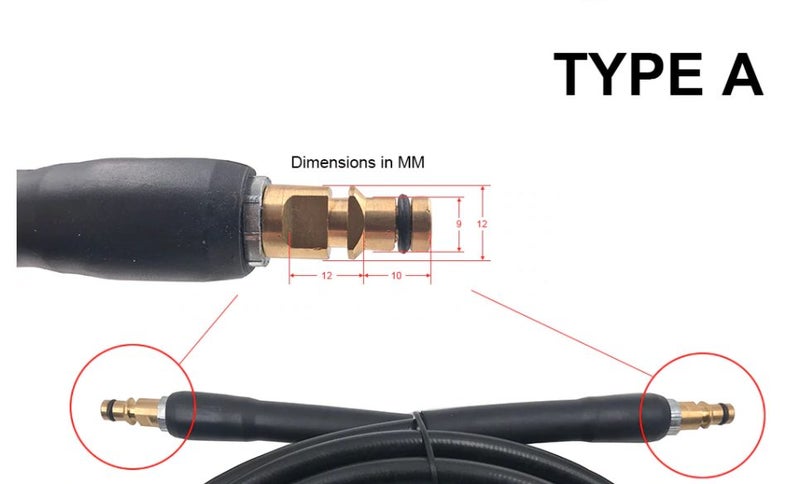 High Pressure Hose For Kärcher Washers (K2-K7) 30m Quick Connect Carousel 3