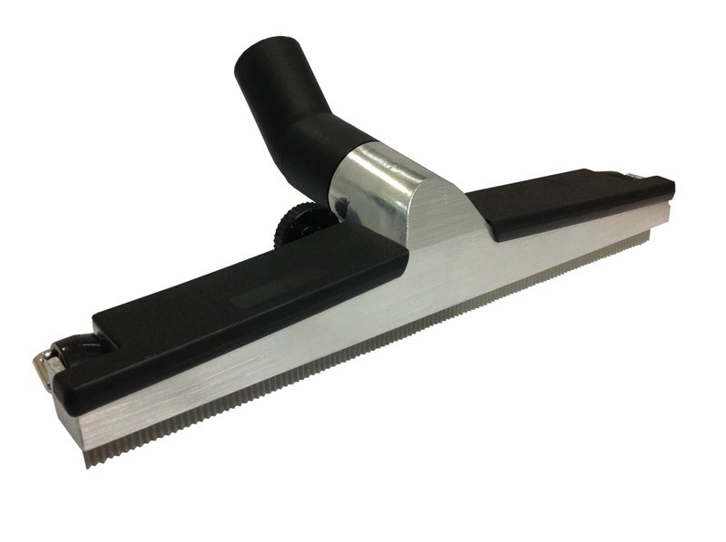 WESSEL WERK GRD450 RUBBER FLOOR TOOL 52MM X 450MM WIDE - ALUMINIUM/BLACK Carousel 1