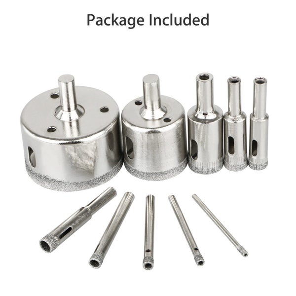 Diamond Drill Glass Tile Hole Saw Bits Carousel 9
