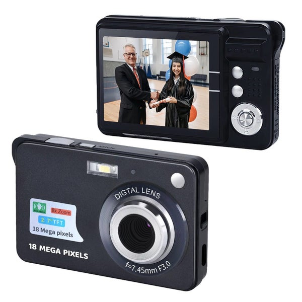 Portable 720P Digital Camera Video Camcorder 18MP Photo 8X Zoom Carousel 1