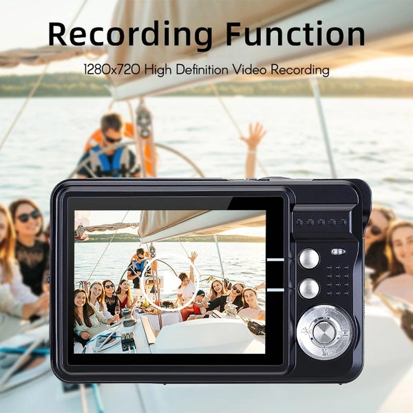 Portable 720P Digital Camera Video Camcorder 18MP Photo 8X Zoom Carousel 6