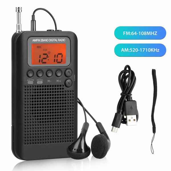 Am Fm Radio Portable Radio Tabletop Radio Pocket Radios Carousel 1