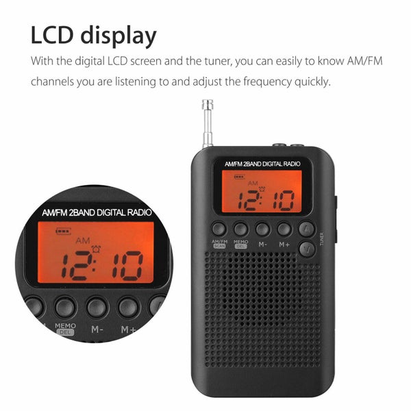 Am Fm Radio Portable Radio Tabletop Radio Pocket Radios Carousel 2