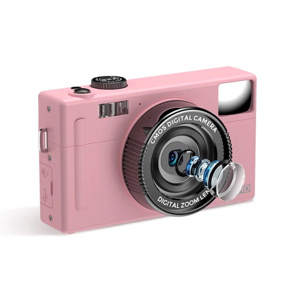 1080P Compact Digital Camera Video Camcorder 48MP 3.0 Inch TFT LCD Screen Carousel 1