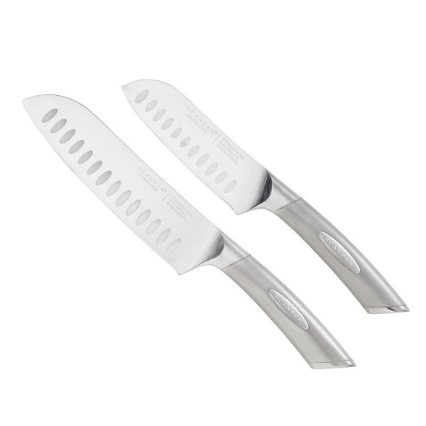 Scanpan Classic Steel 2 Piece Santoku Set Carousel 1
