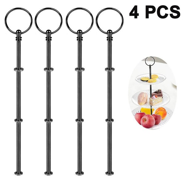 4 Set 3 Tier Cake Stand Hardware,tiered Tray Hardware 3 Tier Cake Stand Carousel 1