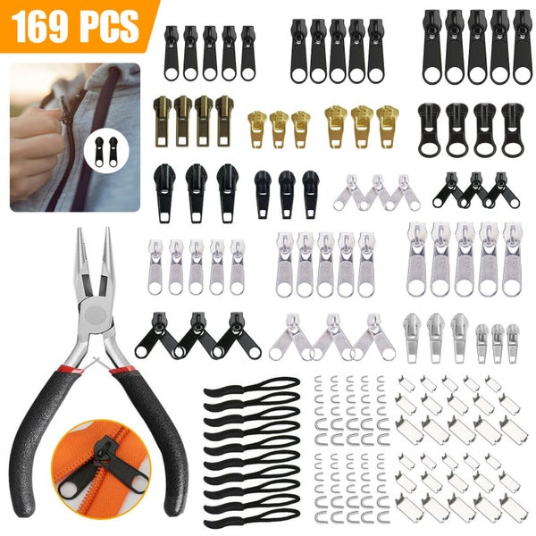 Zipper Repair Kit with Replacement Zippers Carousel 1