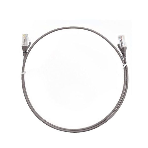 8Ware Cat6 Ultra Thin 5M Slim Cable Grey Premium Rj45 Ethernet Lan Carousel 1