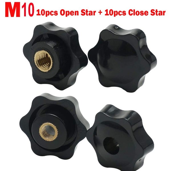 20pcs Tightening Nut M10 Manual Clamping Knob Thumb Nuts 3652806 Carousel 1