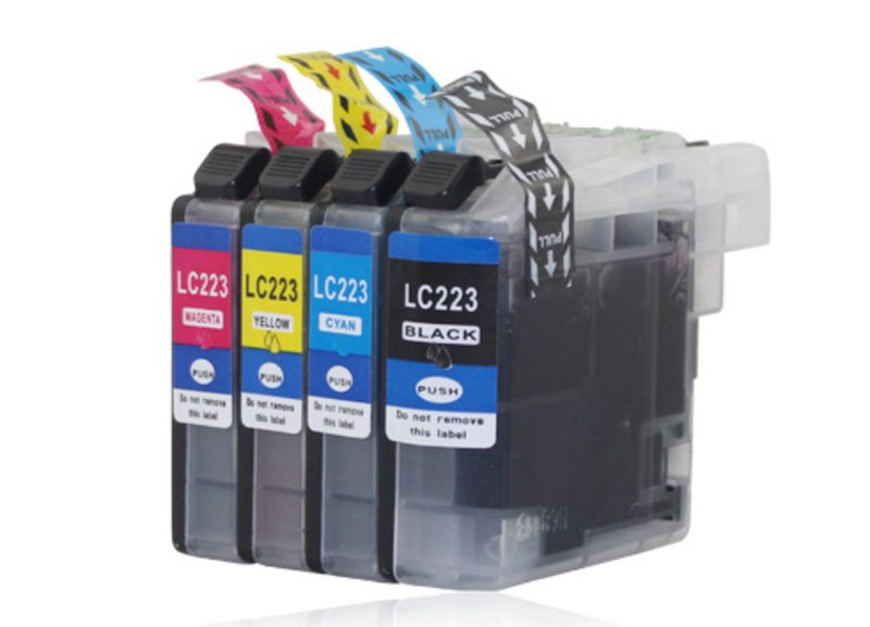 4 PACK LC233 Compatible Ink Cartridge for Brother Printer MFCJ4620DW Carousel 1