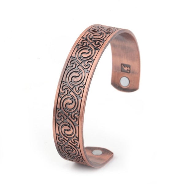 Copper Viking Cuff Bracelet Magnetic Healthcare B0371RD0 Carousel 4