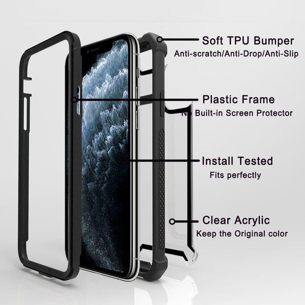 Samsung Galaxy S23 Protective Case with Raised Edges - Black Carousel 2
