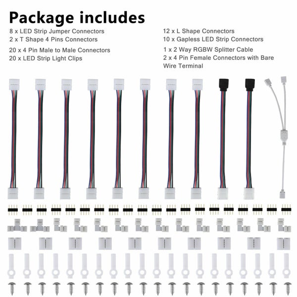 LED Strip Connector Kit Carousel 8