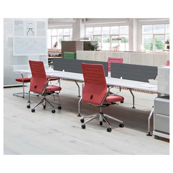 $$ BOYD DESK SCREEN PARTITION CHARCOAL 30% discount Carousel 1