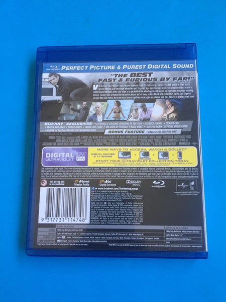 Fast & Furious 7 (WAS $11) (Blu-Ray)63625139210881111