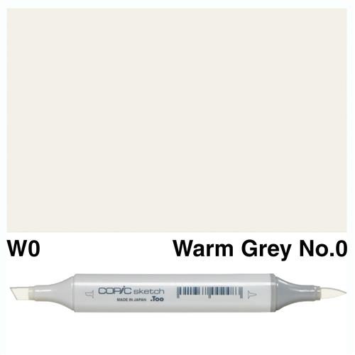 Copic Sketch Marker W0 Warm Grey No.0 Carousel 1