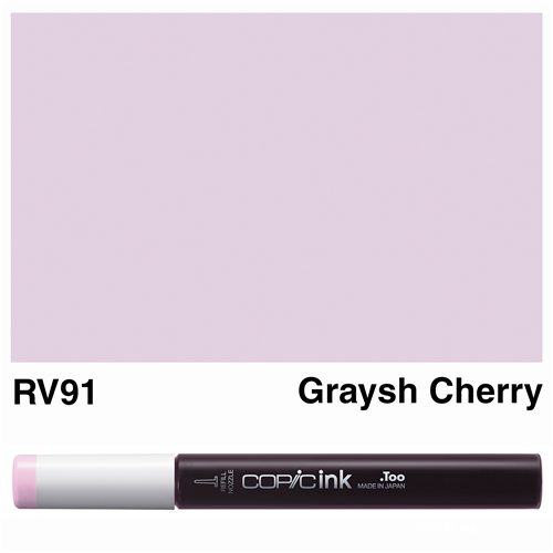 Copic Ink Bottle (New) RV91 Graysh Cherry Carousel 1