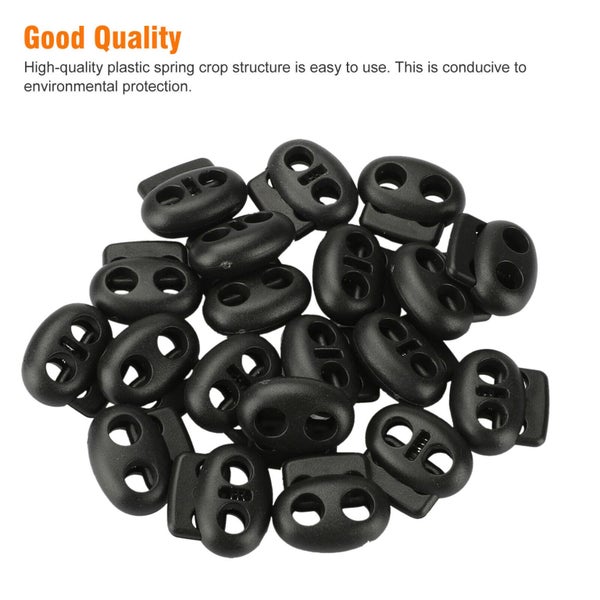 Spring Cord Lock Buckles Rope Fastener Buttons Carousel 2