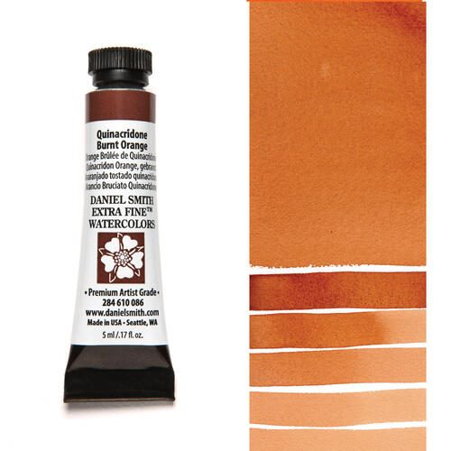 Daniel Smith Watercolour 5ml Quinacridone Burnt Orange Carousel 1