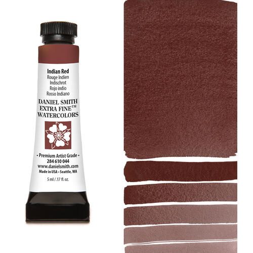 Daniel Smith Watercolour 5ml Indian Red Carousel 1
