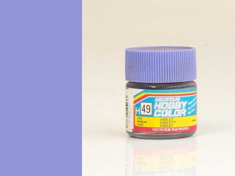Gunze H049 Mr. Hobby Aqueous Gloss Violet Carousel 1
