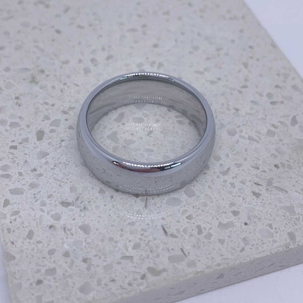 Tungsten Carbide Men's Ring "Jayden" (Silver) Carousel 4