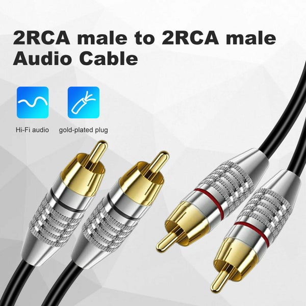 Dual RCA Male to RCA Male Cable Carousel 2